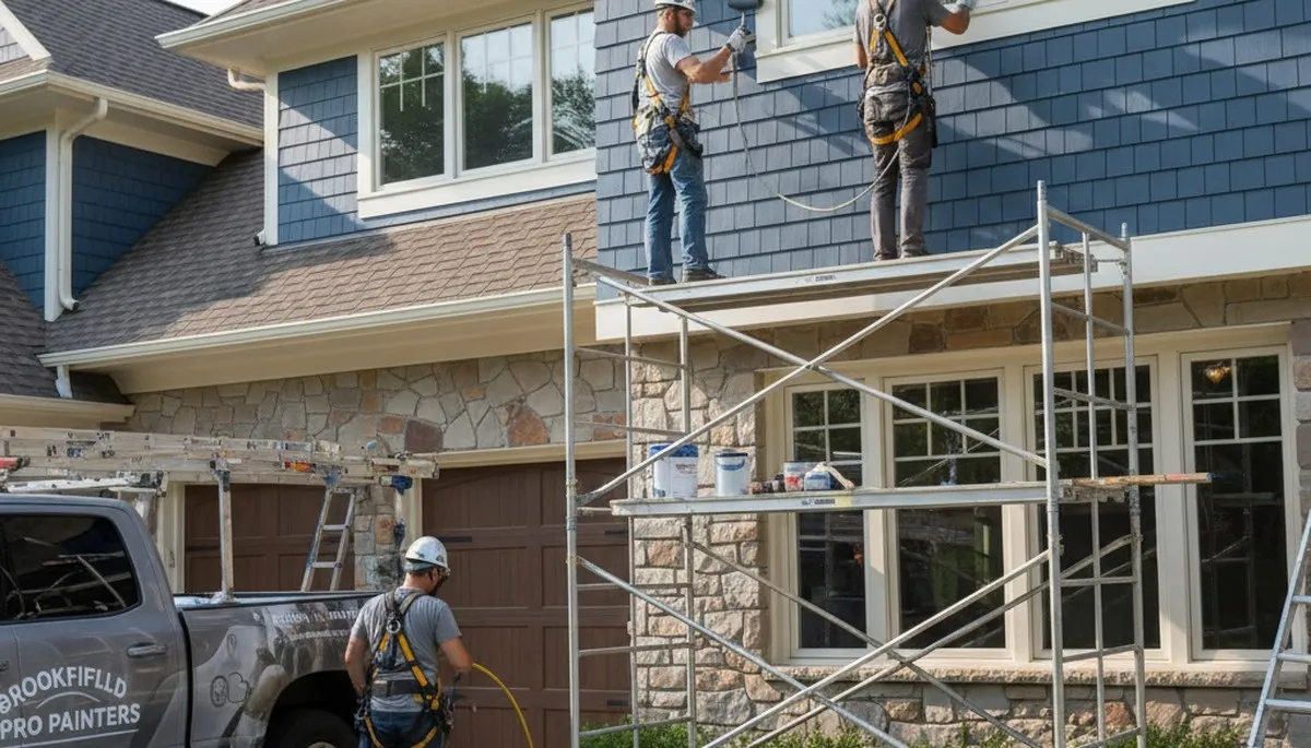 Milwaukee, WI painting contractor team providing professional interior and exterior painting services