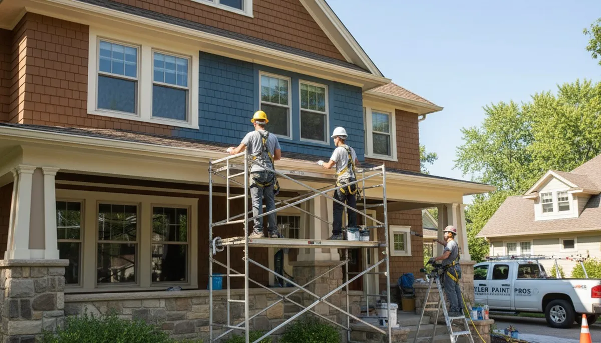 Painting contractors in Milwaukee, WI providing professional interior and exterior painting services