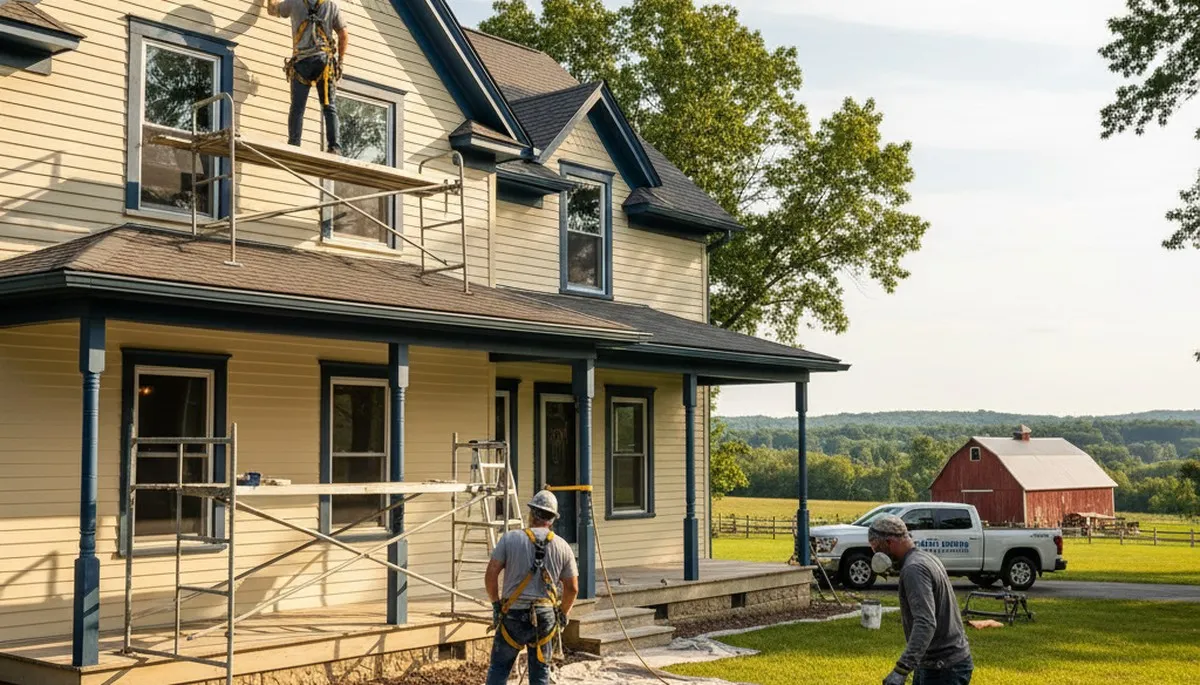 Milwaukee, WI painting contractor providing professional interior and exterior house painting services