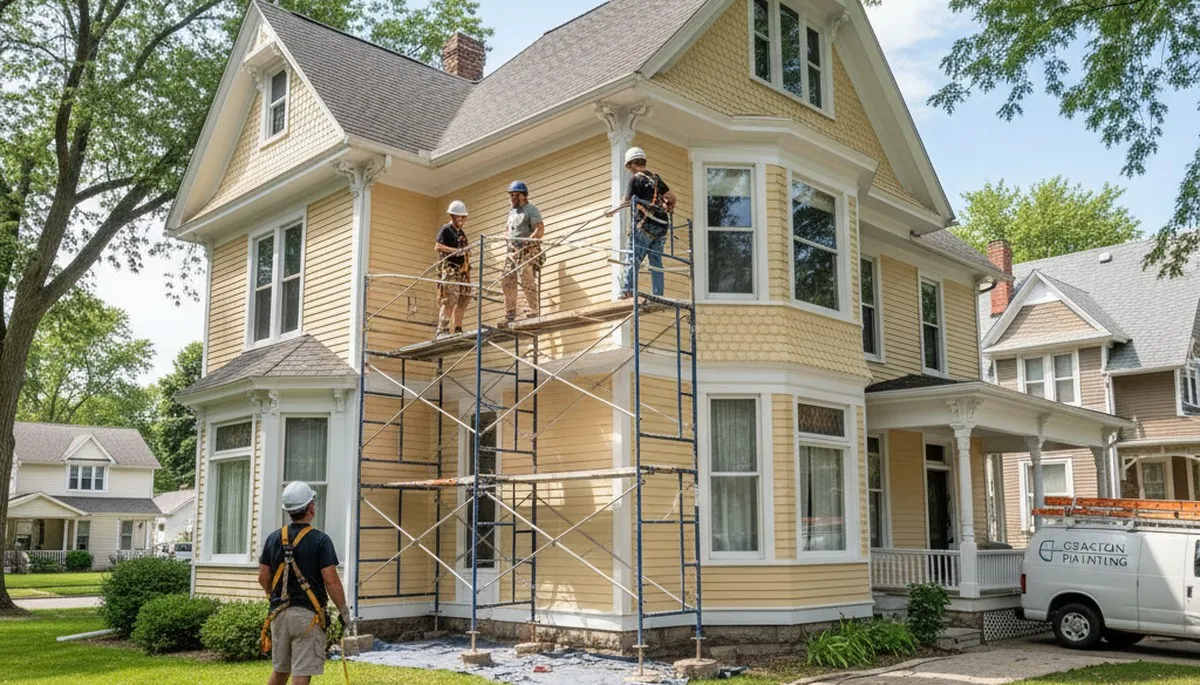 Milwaukee, WI painting contractor providing professional interior and exterior house painting services