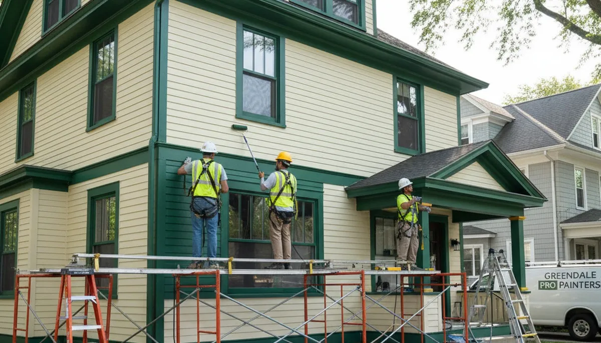 Milwaukee, WI painting contractor providing professional interior and exterior painting services