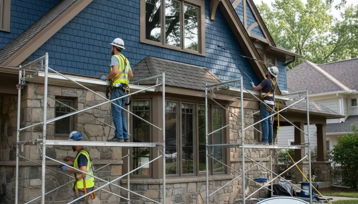 Milwaukee, WI painting contractor team providing residential and commercial painting services
