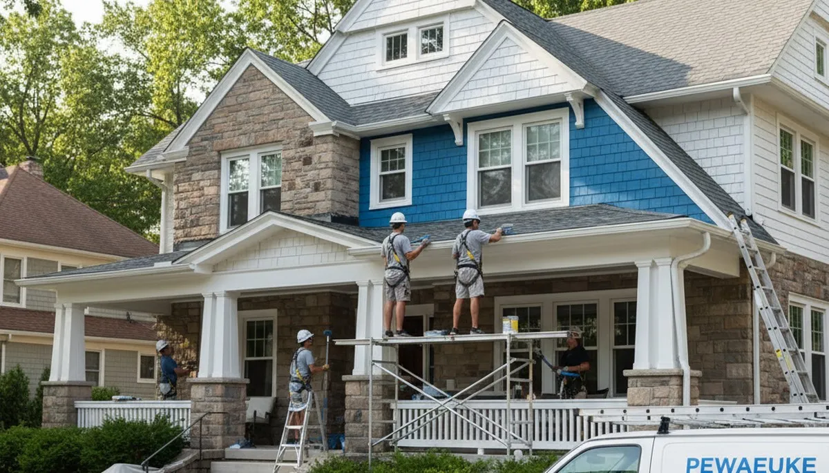 Painting contractors serving Milwaukee, WI with professional interior and exterior painting services