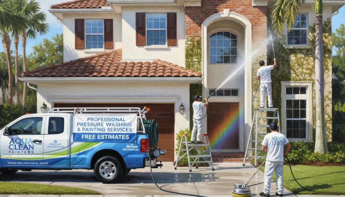 Pressure cleaning in Milwaukee, WI for removing salt, mildew, and grime from exterior surfaces