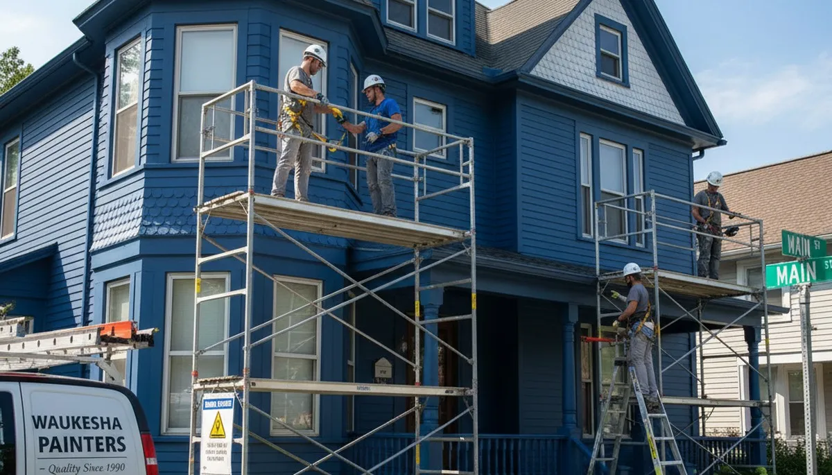 Milwaukee, WI painting company team providing professional interior and exterior painting services